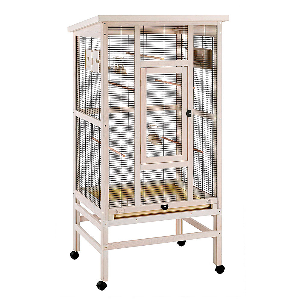 158.5Cm Flat Top Floor Bird Cage with Wheels