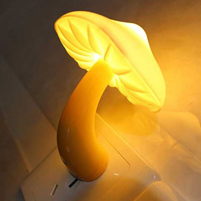 Night Light Colorful Energy Saving LED Night  Sensor Control Lamp Bedside Wall