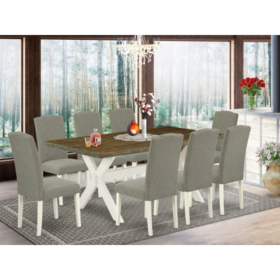 Jennerstown 9 Pieces Dining Set
