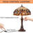 16" Dragonfly Tiffany Lampshade Table Lamp