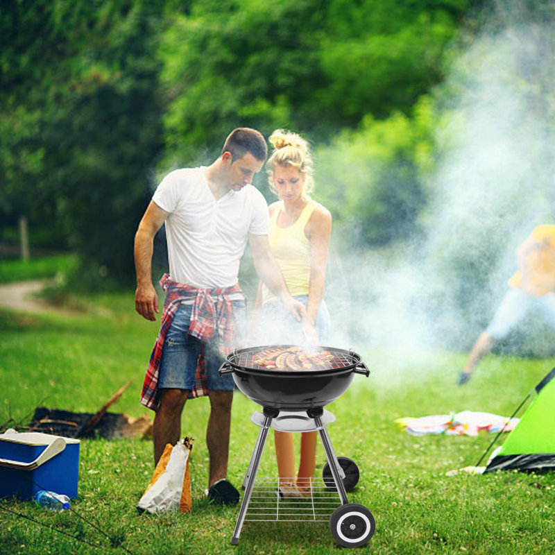 Ubesgoo 18.5'' W Kettle Charcoal Grill