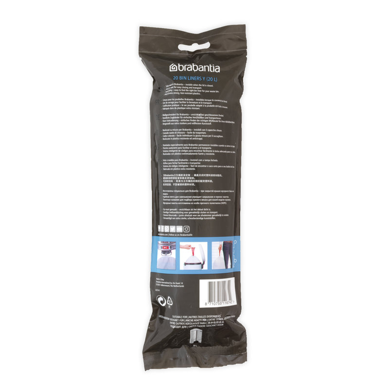 3L Bin Liners (20 Pack)