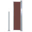 Dakota Fields 300cm W x 0.07cm D Grey Cover Retractable Side Awning-43825579