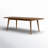 Extendable Wooden Dining Table ACACIA WOOD TRADITIONAL SLATS EASY TO MAINTAIN-1433149229