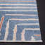 Tapis lavable bleu / ivoire Setebos-462871132
