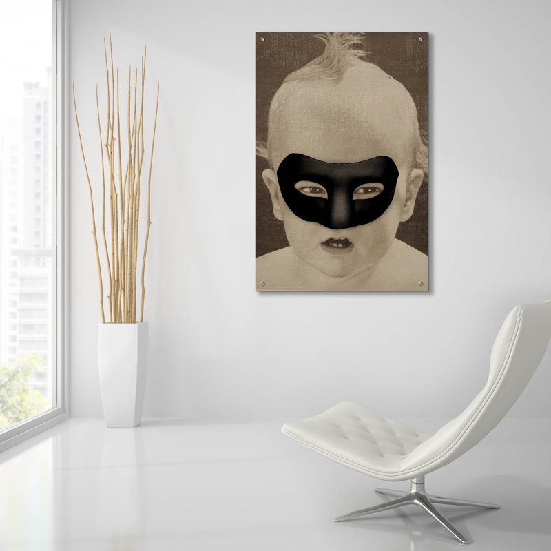«Baby Hero» par Elo Marc, H 36 po x l 24 po x P 0,2 po