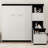 Murphy bed with desk and storage shelves and cabinets Murphy Bed