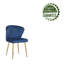 Yokley 50cm H Velvet Upholstered Side Chair-1777709395