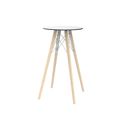 Faz Wood High 23.5" Table Edge Top