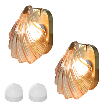 LED Shell Wall Light