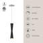 Robson 1 - Light LED Pendant-64112540