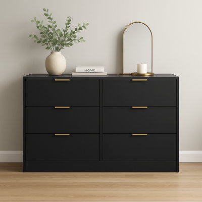 Commode 6 tiroirs 47,2 po
