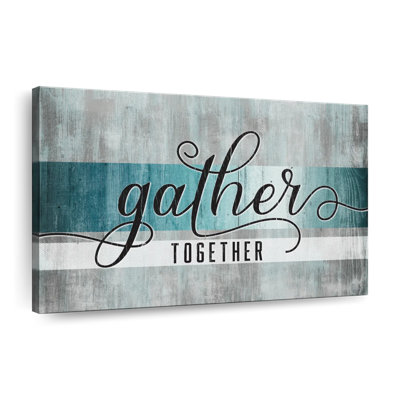 «Gather Together», impression sur toile