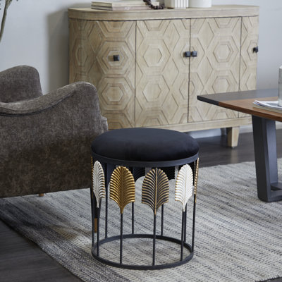 Table d'appoint contemporaine en métal
