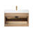 35.8'' Single Bathroom Vanity with Composite Top-1405475685-1405475686