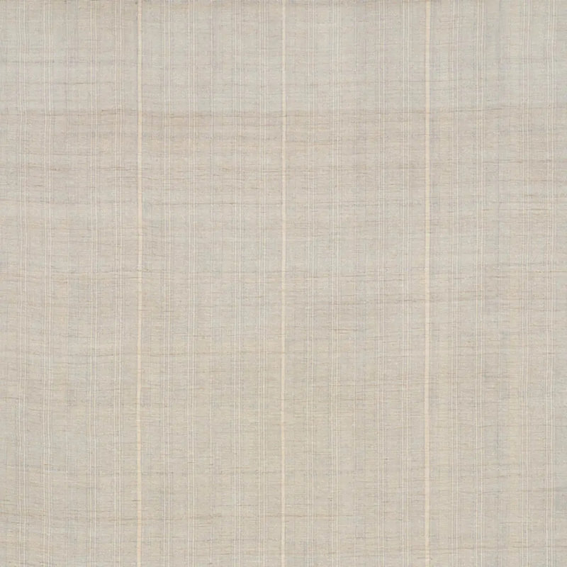 Mohave Striped and Chevron Silk Fabric, Sky