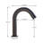 Fontana Brio Commercial Matte Black Touchless Volume Automatic Sensor Hands Free Faucet