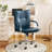 Luxury Faux Leather Office Chair - Padded Arms-342761266
