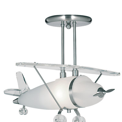 Jill Glass Semi Flush Mount