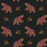 Roaming Black Bear - Wallpaper