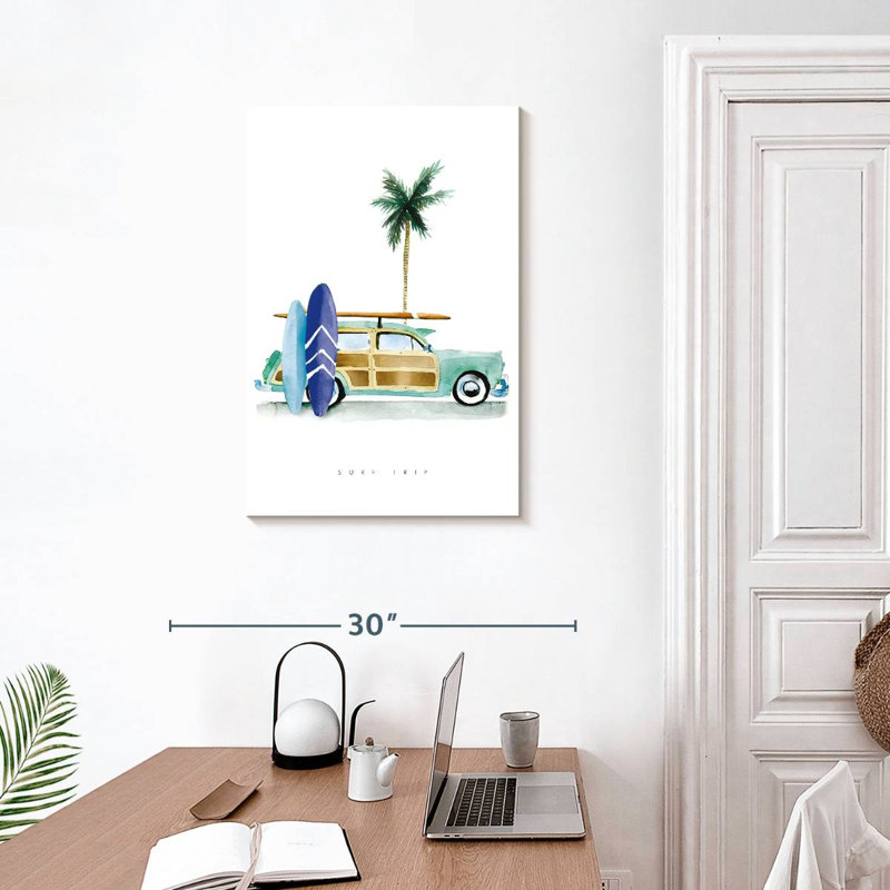 Senne Surf Days I, 30" H x 20" W