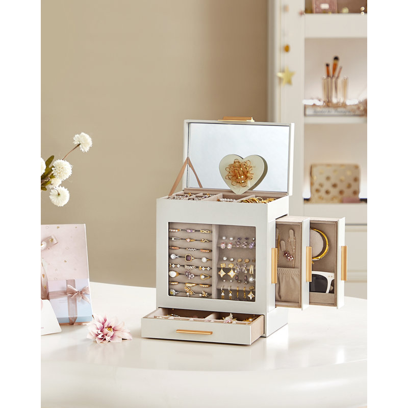 Medium Density Fibreboard Jewellery Box +