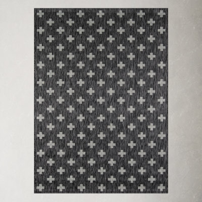 Novogratz Umbria Striped Geometric Outdoor Rug