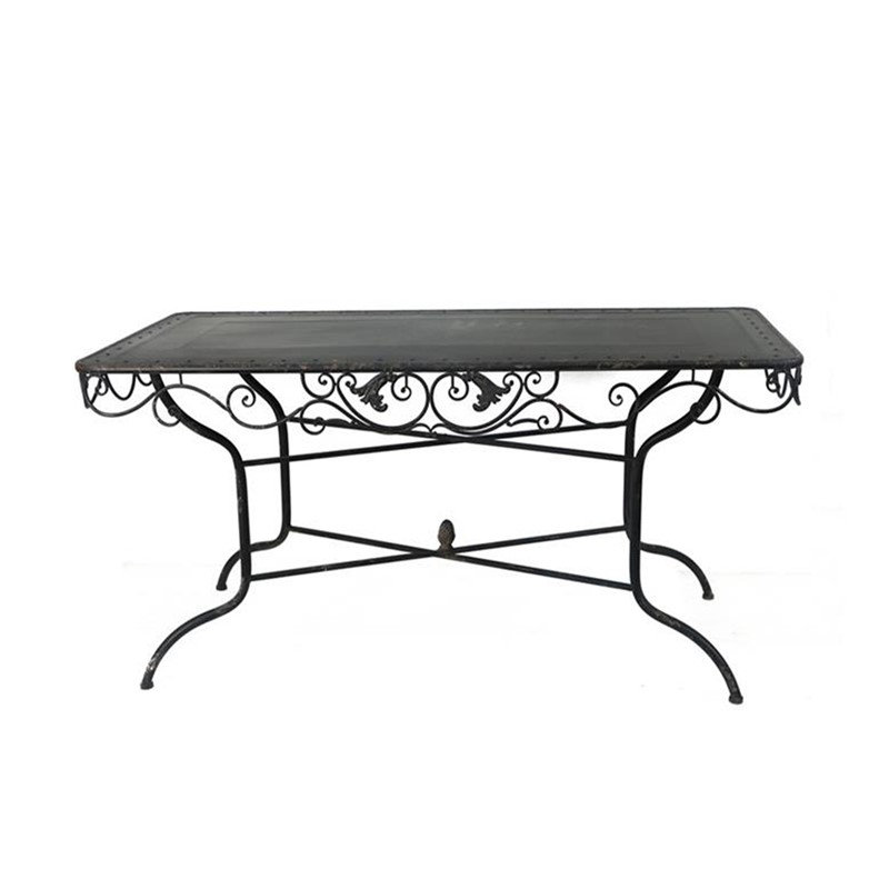 Ensemble repas d'extérieur en fer Charleston, Black, Does Not Apply" H x Does Not Apply" W x 30.12" D, Black
