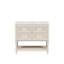 Meuble-lavabo beige avec lavabo - 36 po. Et bois massif. Armoire 4 tiroirs. Armoire spacieuse de 36 po beige. Bois. Conception. Évier en céramique. Rangement élégant-1145170915