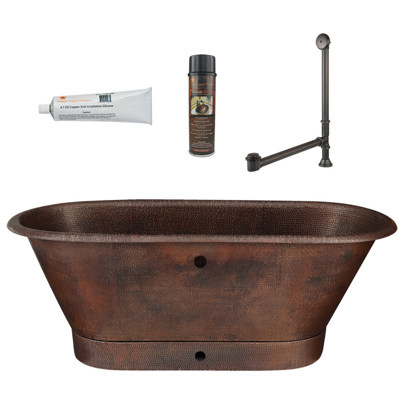 Ensemble de baignoire et bonde Premier Copper Products BSP5_BTM72DBOF