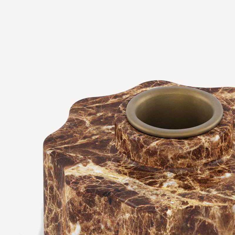 2 " Marble Candle Accessories
