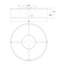 kate spade new york Walker Medium Flush Mount-51194574-51179923-51203143