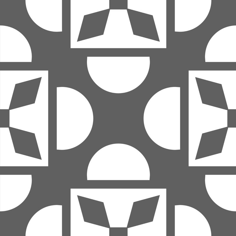 Carreau de mosaïque auto-adhésif en vinyle 5 po x 5 po