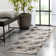 Chimene Lilith Modern Abstract Grey Rug