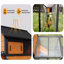 Grand poulailler en bois 113 po avec cage de nidification-1449541372