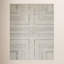 Symmetria Rug: Naturalist Hand Tufted Rug in Ivory/Light Gray-1388045421