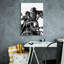 «Biker Girl» par Giuseppe Cristiano, art mural sur toile-794200038