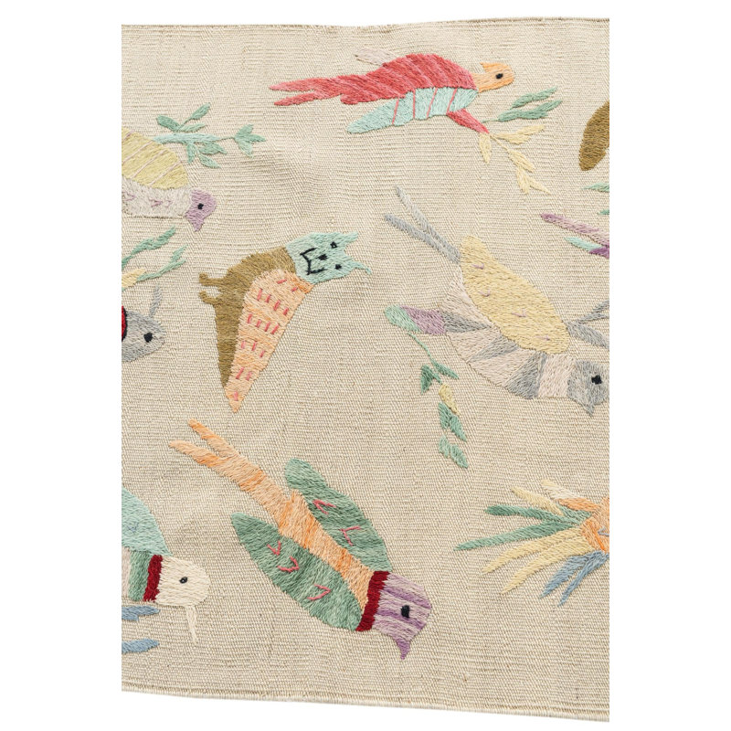 Tapis de couloir crème Odell