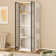19.7'' Glass Display Cabinet Cat Climbing Multi-level Cat House Furniture With Tower, Scratching Posts And Glass Doors For Apartment