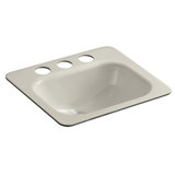 Tahoe Metal Rectangular Undermount Bathroom Sink with Overflow