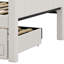 Upholstery Canopy Platform Bed With Trundle-1686800388