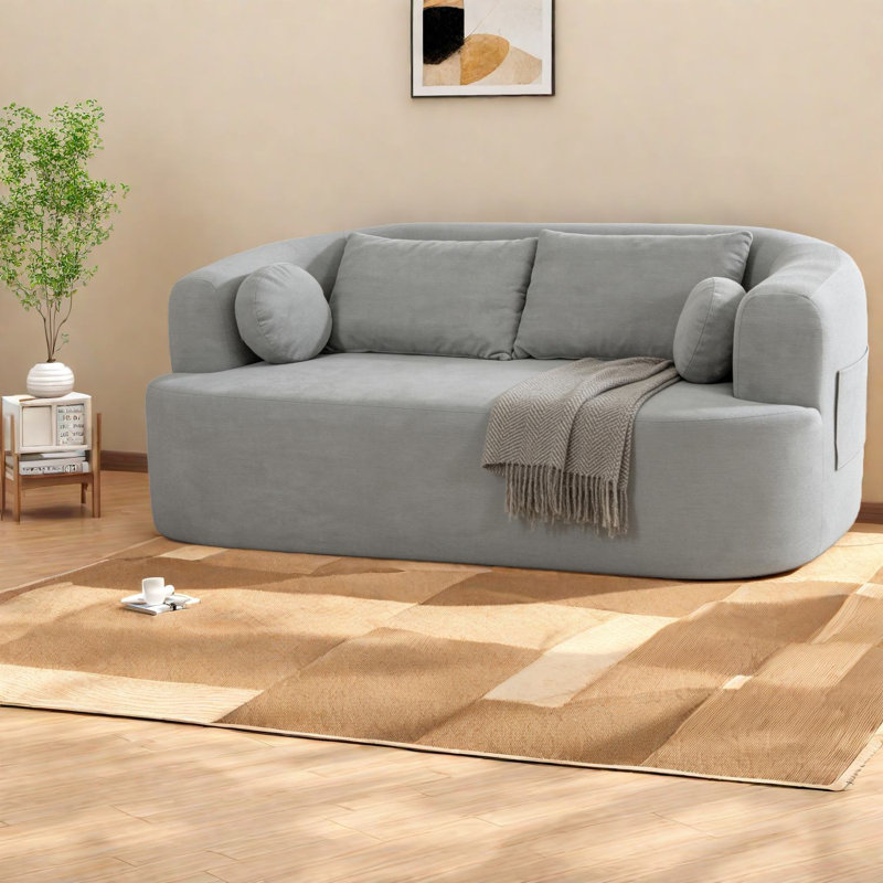 Space-saving Chenille Sofas, Modern Style For Compact Home Living