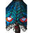 23"H Peacock Feather Lace Table Lamp