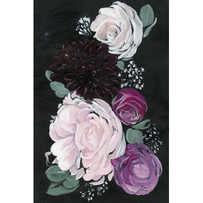 Floral foncé et rêveur I