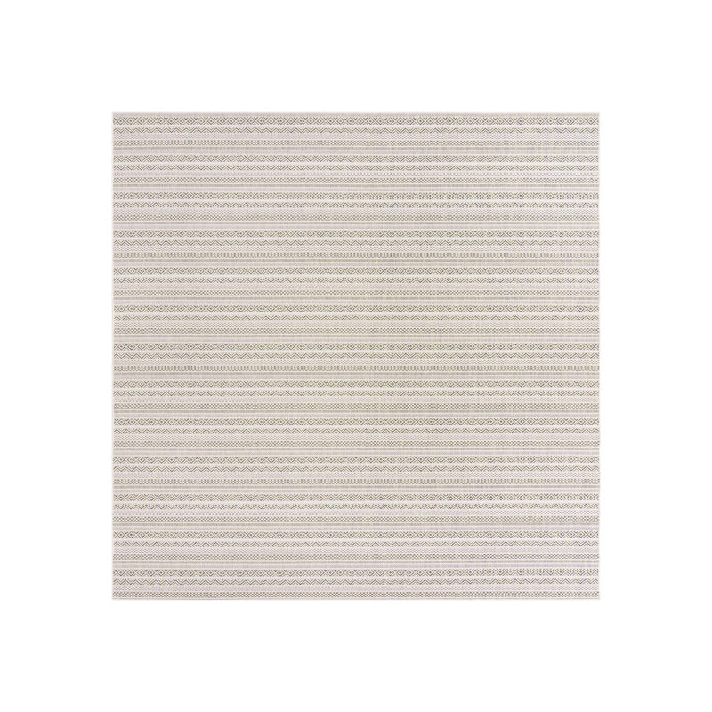 Striped Indoor / Outdoor Rug, Rectangle 9' x 12'