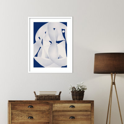 Louella "Paper Sculpture Abstract" Print