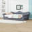 Upholstered Daybed with LED Lights-1239943037