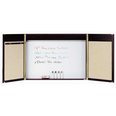 Conference Cabinet Enclosed Combination Whiteboard