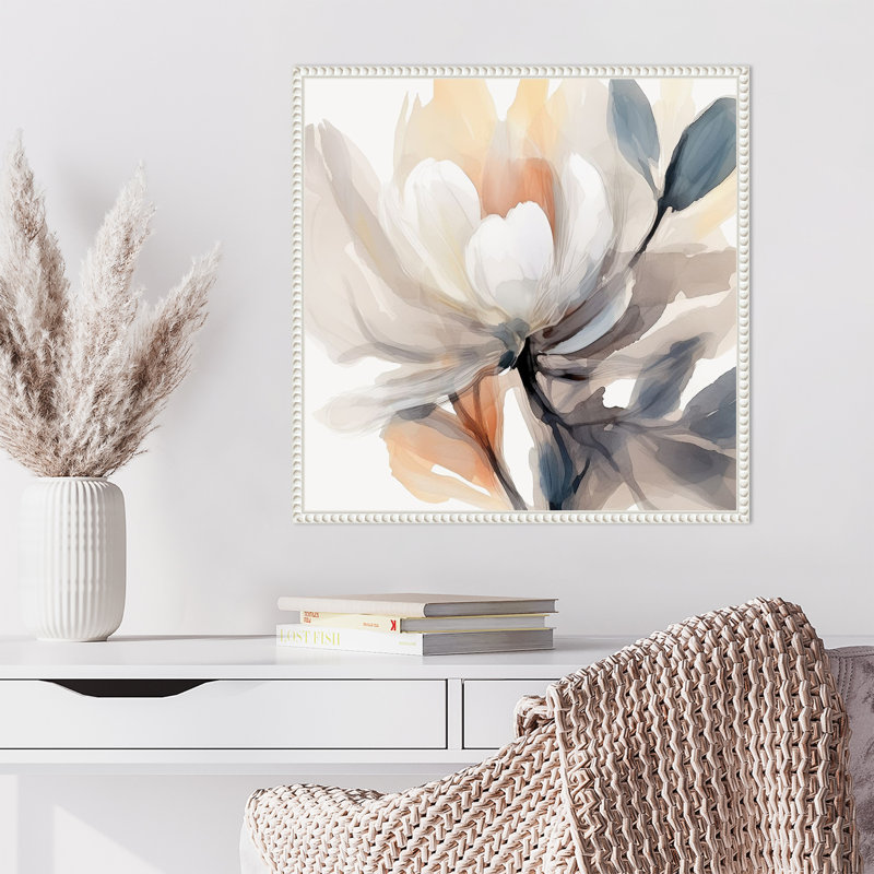 «Bloom in the Now II» par Lazar Studio, reproduction d'art sur toile encadrée, H 22 po x l 22 po