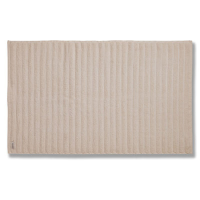 Cotton Soft Ribbed Bath Mat
